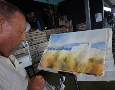 Shapes placed in the foreground Shapes placed in the foreground